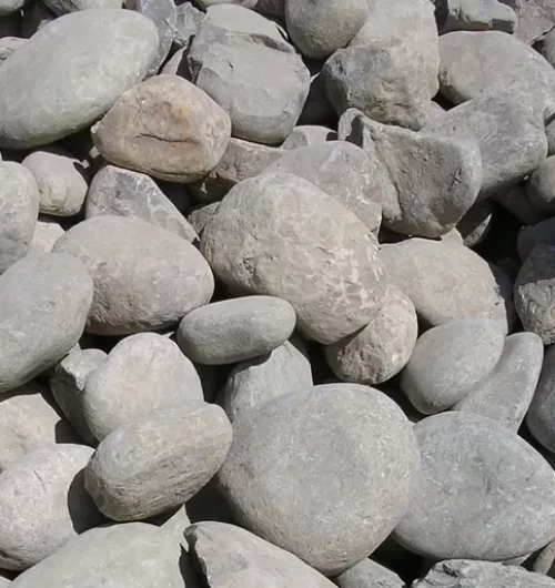 Large Cobble Rock 4"-8" — Roundtree Rock & Gardening, Sacramento CA