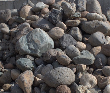 Mixed XL Cobbles — Roundtree Rock & Gardening, Sacramento CA