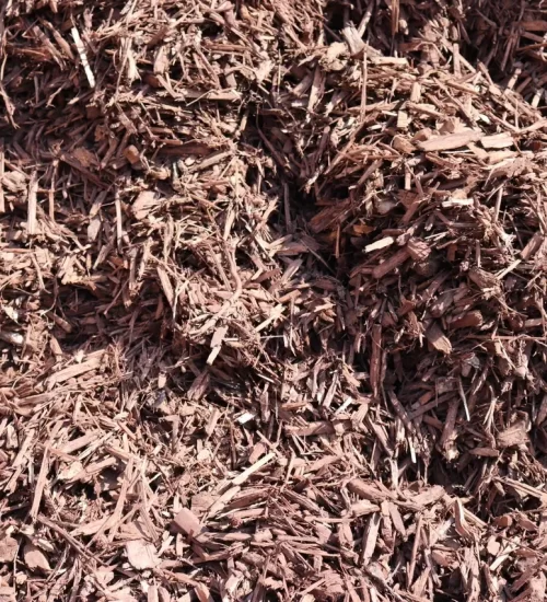 Mahogany Mulch — Roundtree Rock & Gardening, Sacramento CA