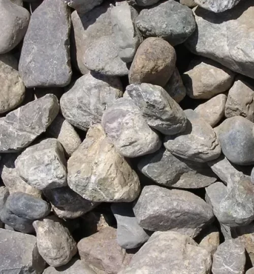 Rough Mix 4"- 6" — Roundtree Rock & Gardening, Sacramento CA